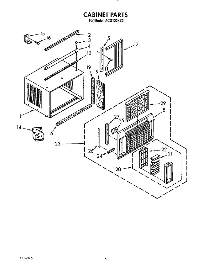 Diagram for ACQ122XZ0