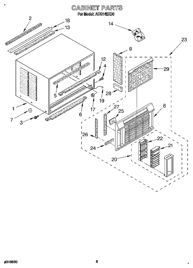 Diagram for ACQ142XD0