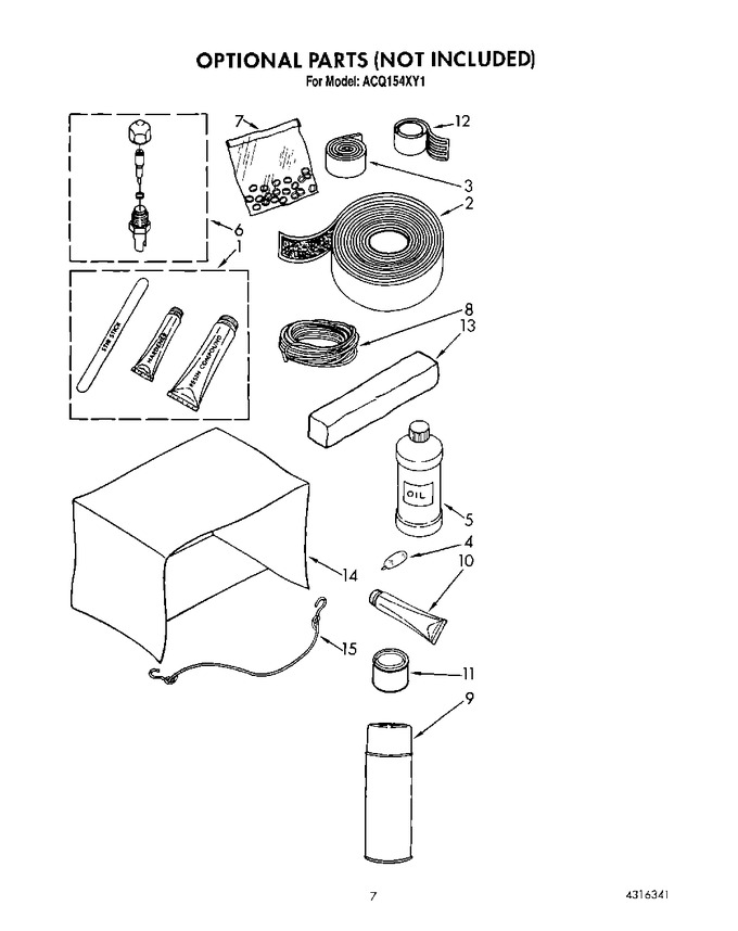 Diagram for ACQ154XY1
