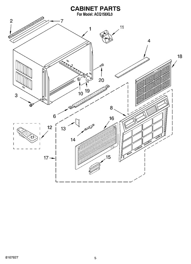 Diagram for ACQ158XL0