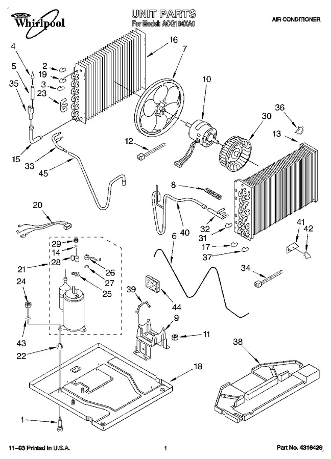 Diagram for ACQ184XA0