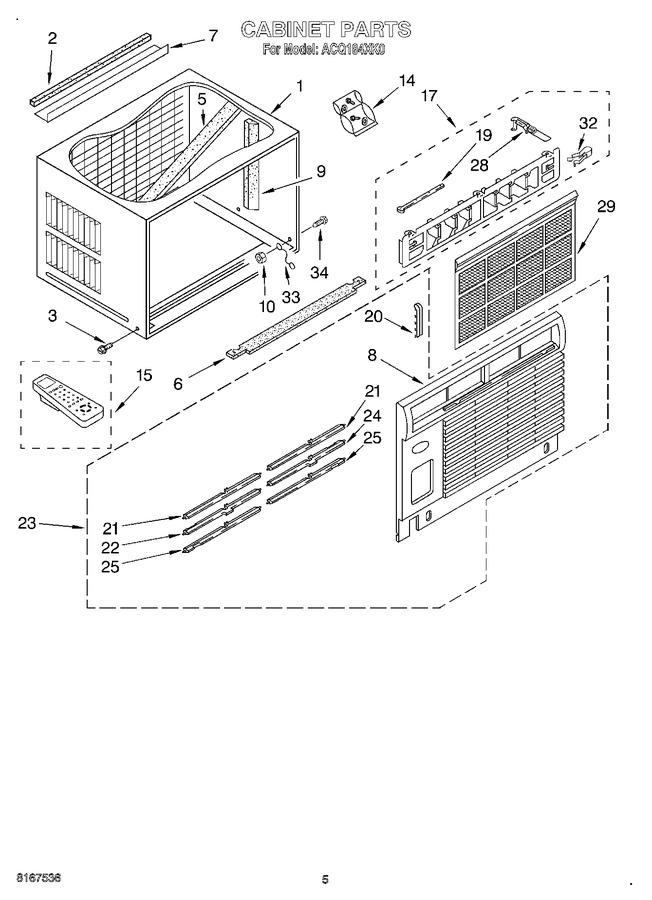 Diagram for ACQ184XK0