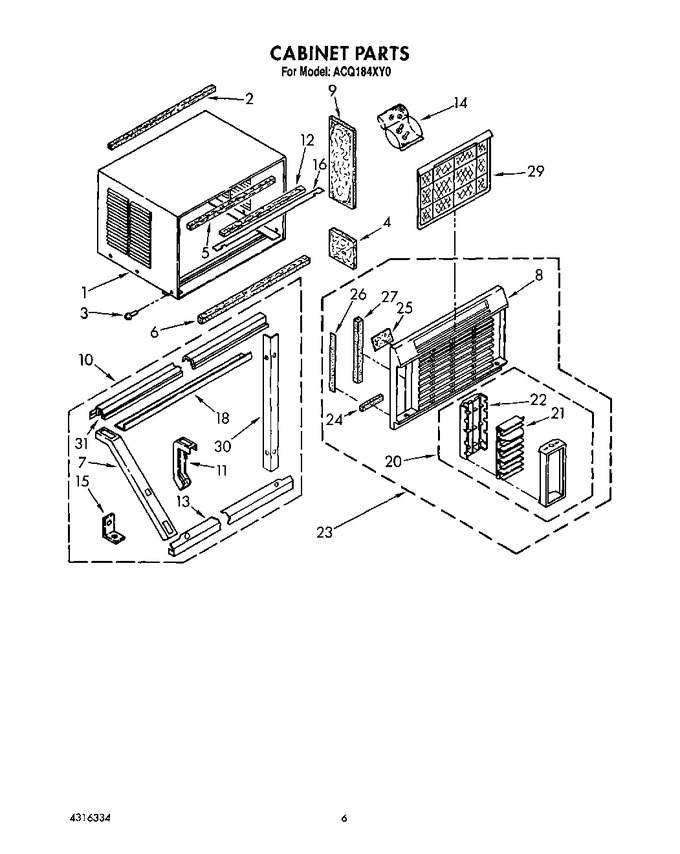 Diagram for ACQ184XY0