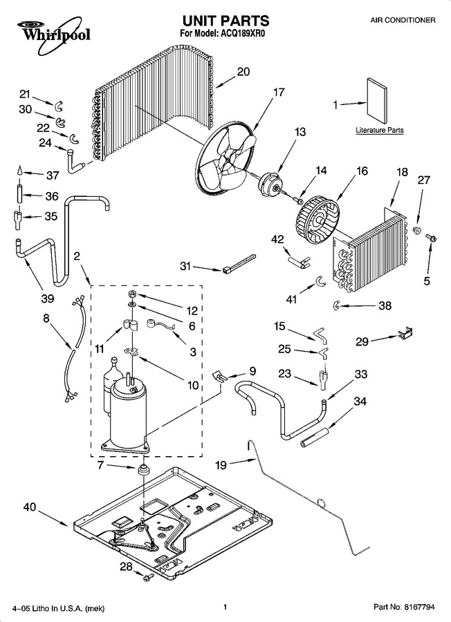 Diagram for ACQ189XR0
