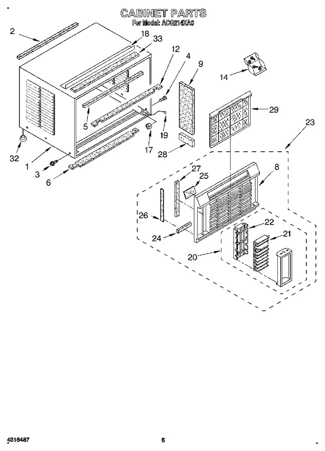Diagram for ACQ214XA0