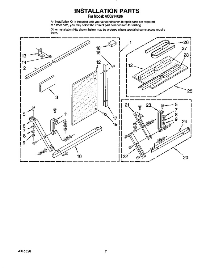 Diagram for ACQ214XD0