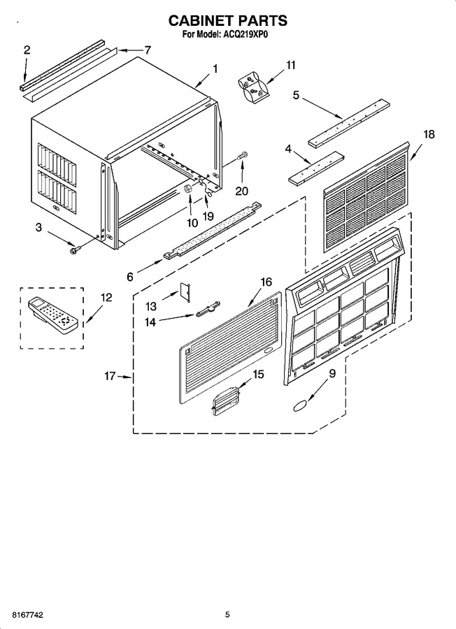 Diagram for ACQ219XP0