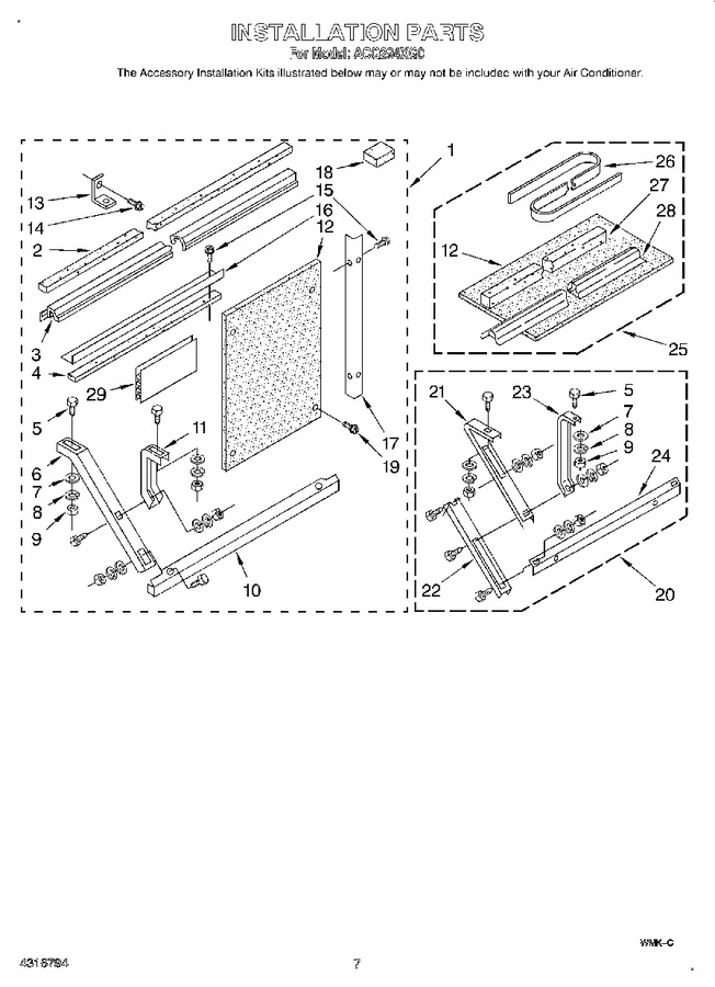 Diagram for ACQ294XG0
