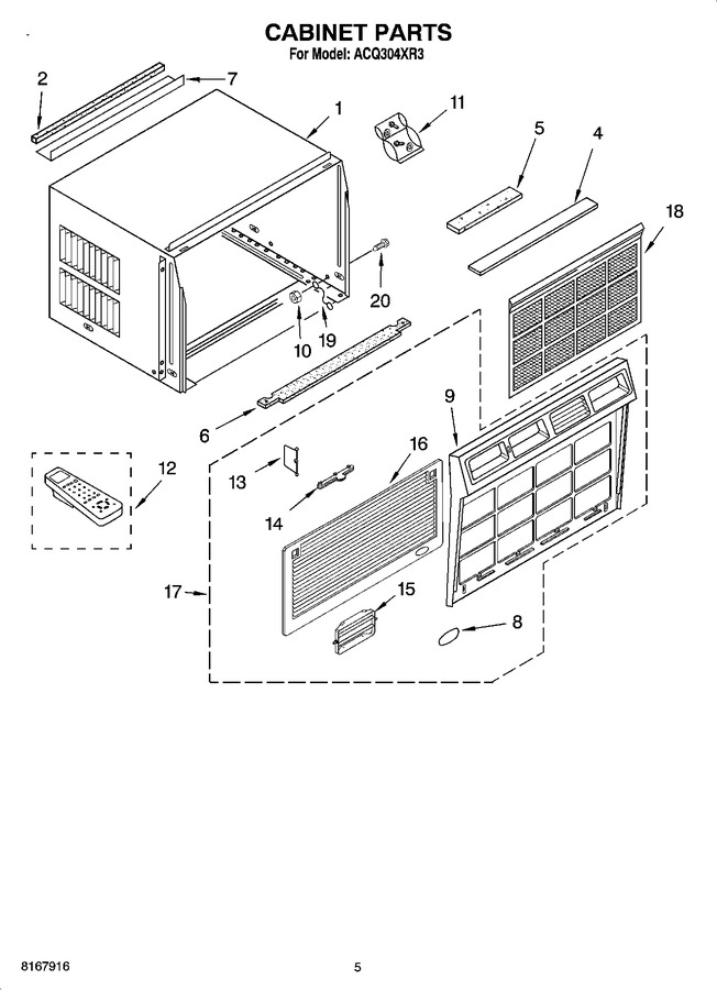 Diagram for ACQ304XR3