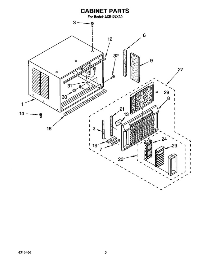 Diagram for ACR124XA0