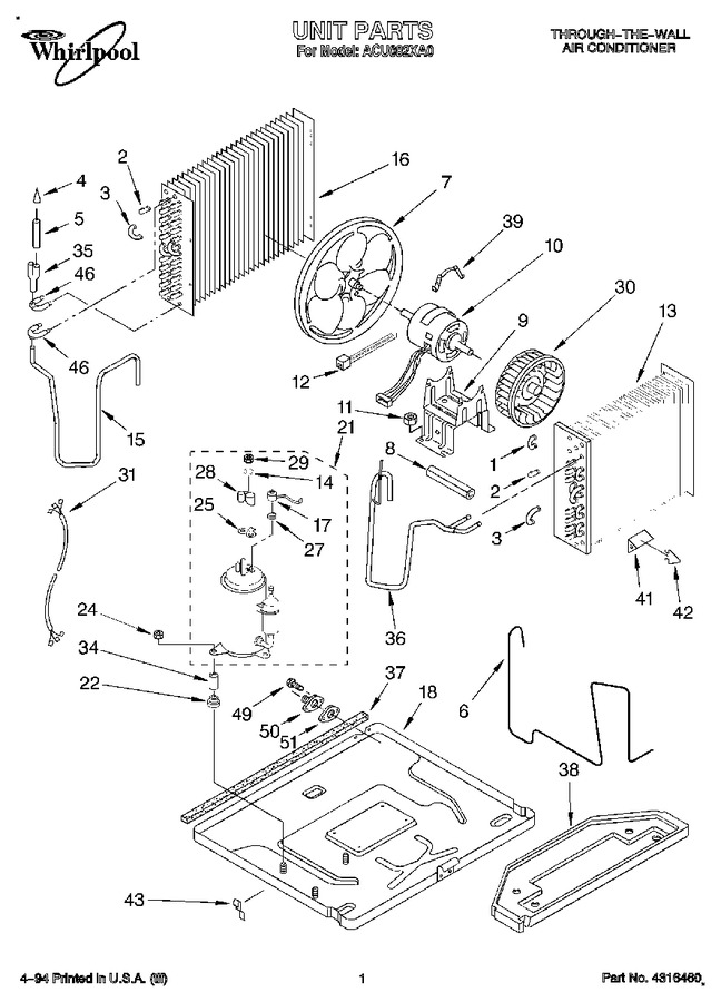 Diagram for ACU082XA0