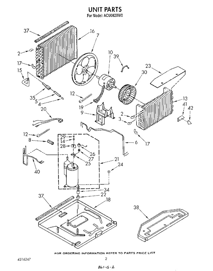 Diagram for ACU082XW0
