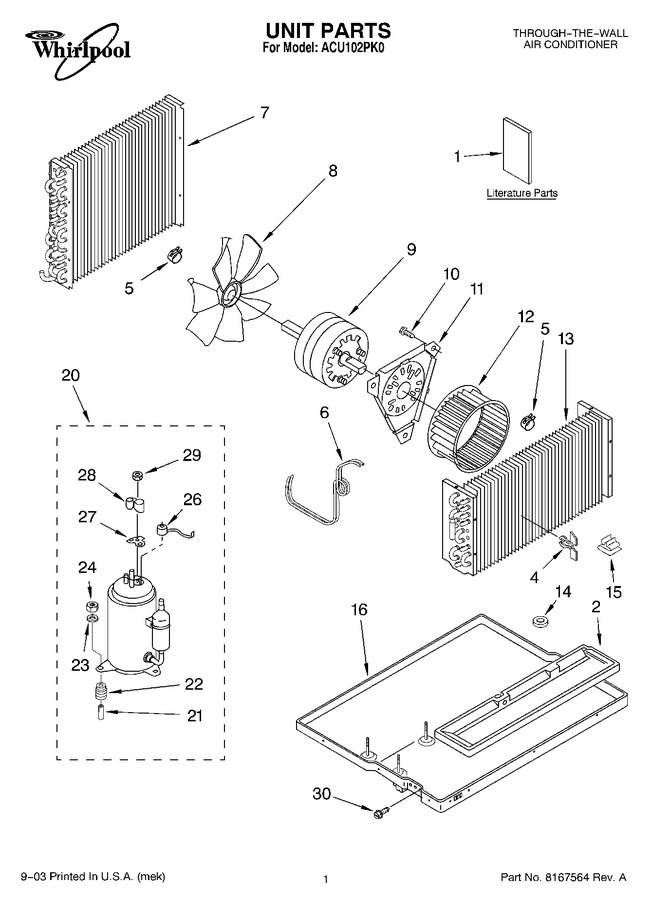 Diagram for ACU102PK0