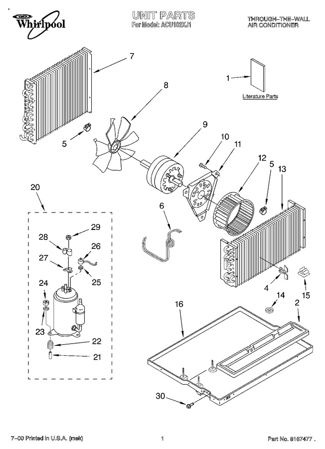 Diagram for ACU102XJ1