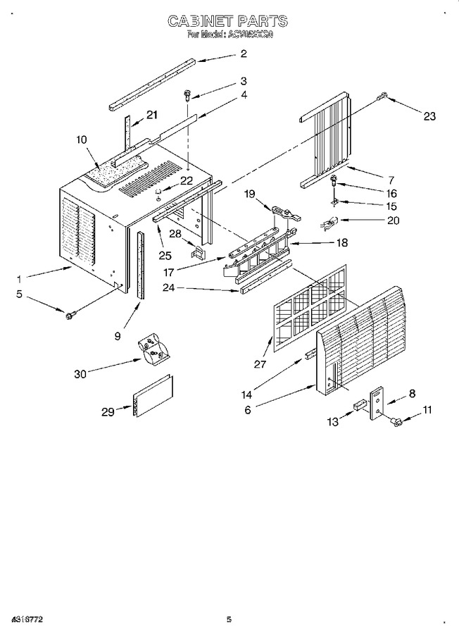 Diagram for ACV052XG0