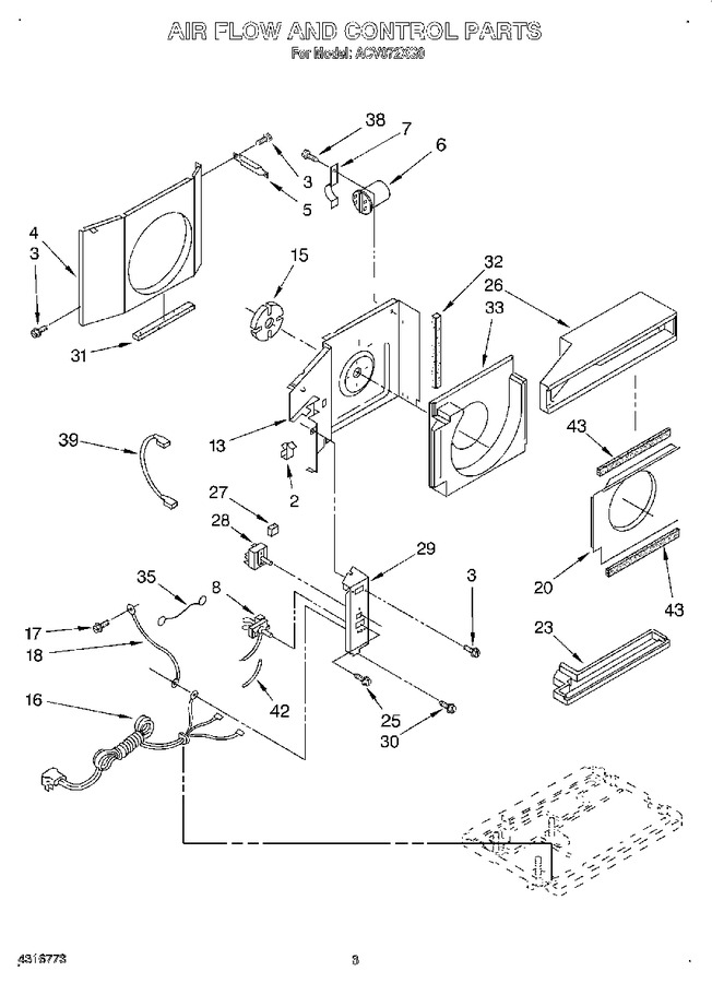 Diagram for ACV072XG0