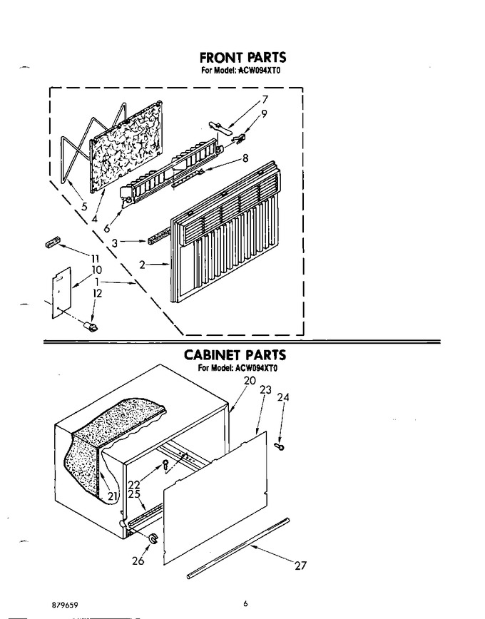 Diagram for ACW094XT0