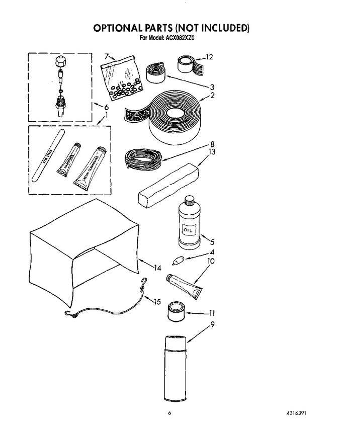 Diagram for ACX082XZ0