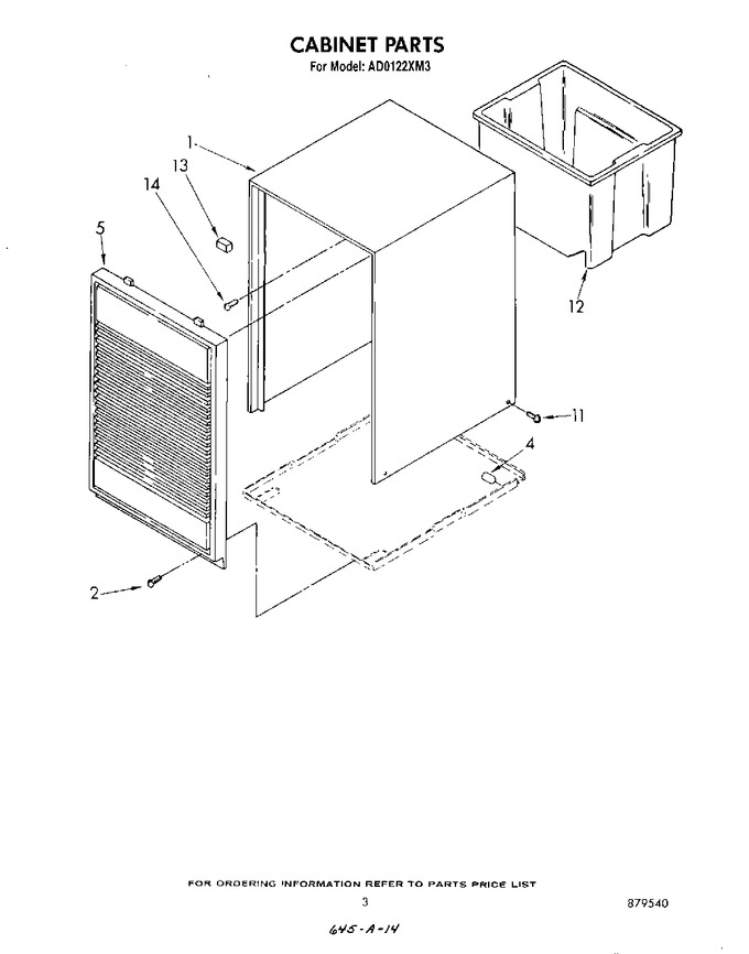 Diagram for AD0122XM3