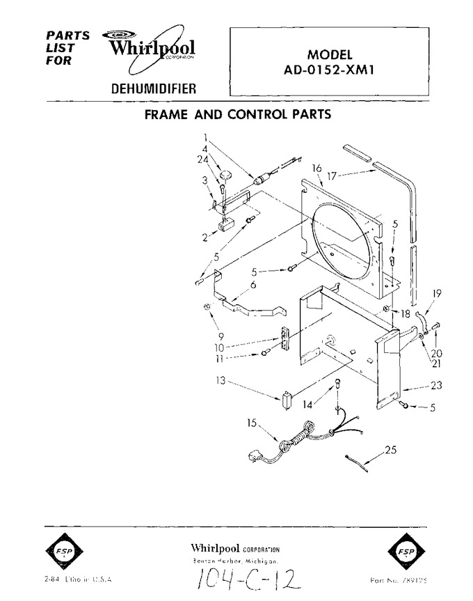 Diagram for AD0152XM1