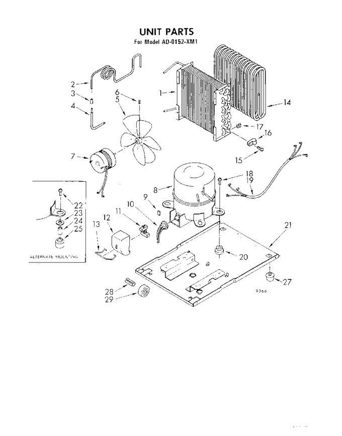 Diagram for AD0152XM1