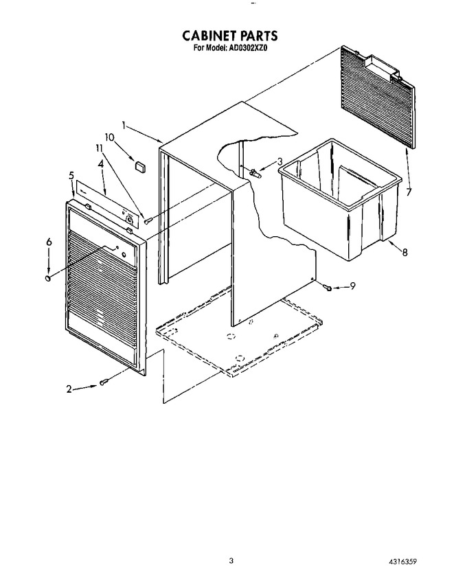 Diagram for AD0302XZ0