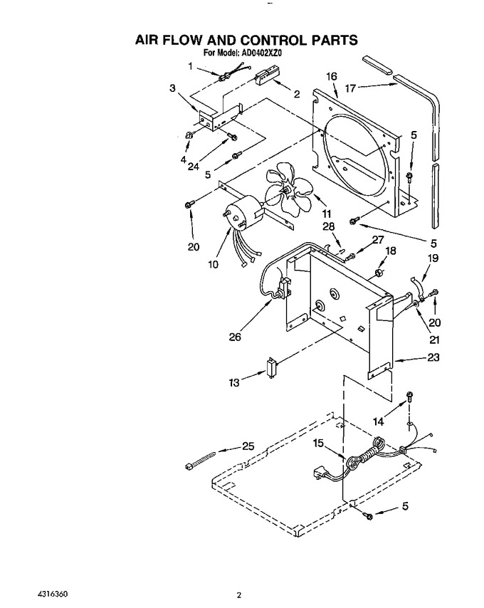 Diagram for AD0402XZ0