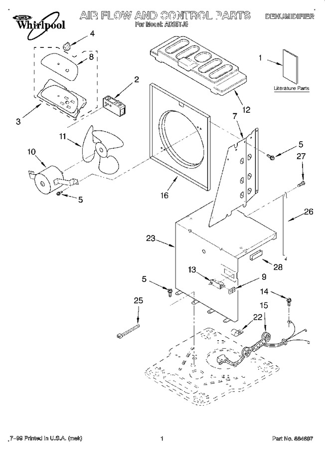 Diagram for AD25TJ0
