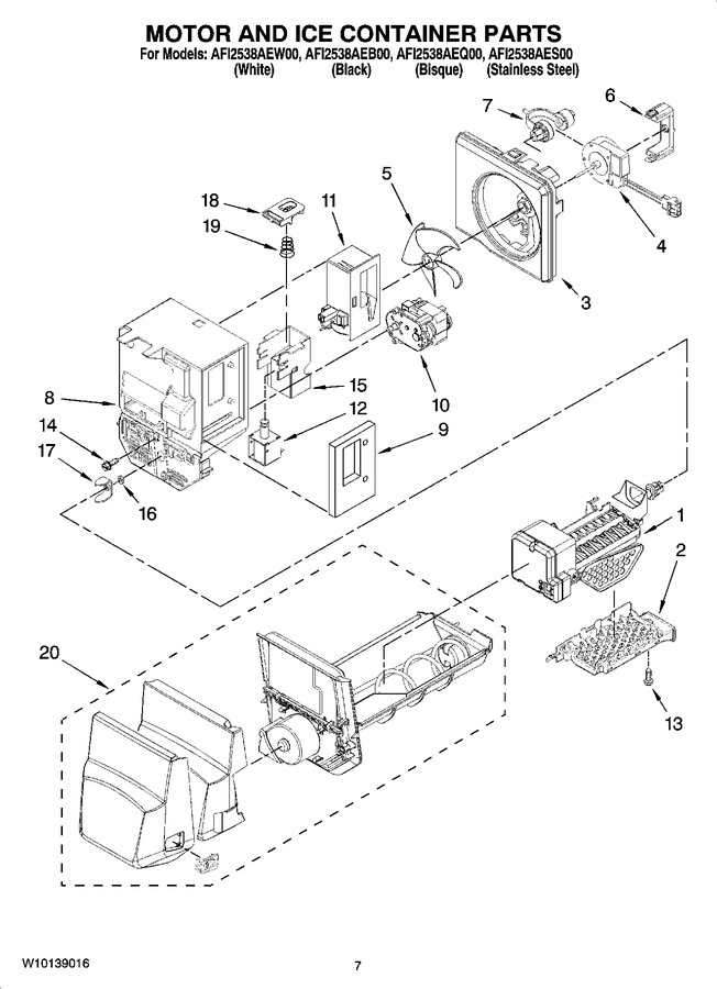 Diagram for AFI2538AEW00