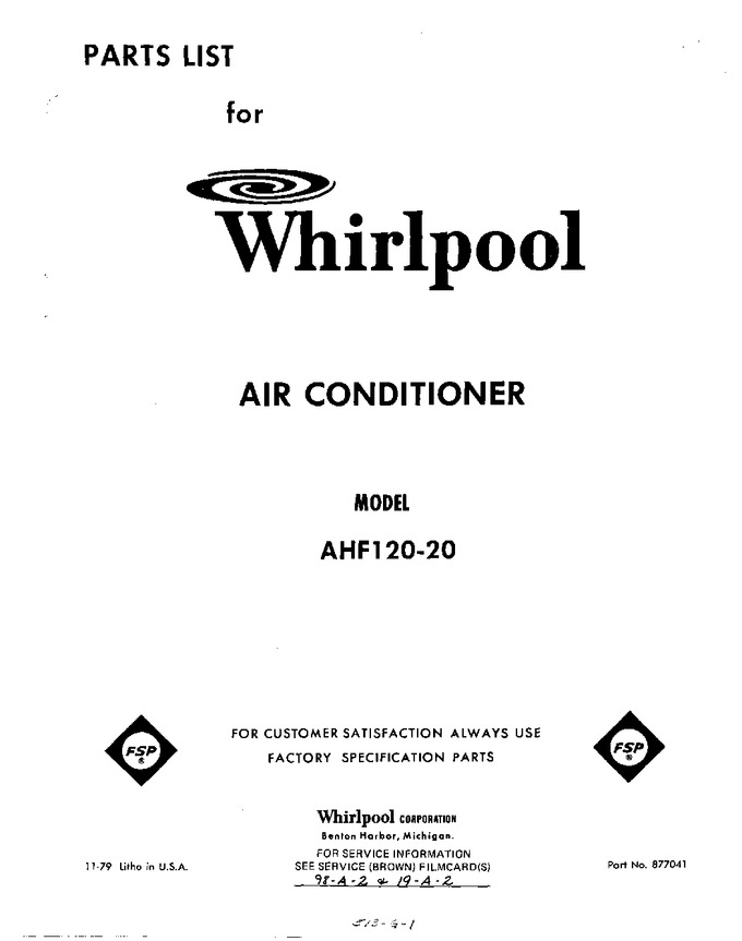 Diagram for AHF12020