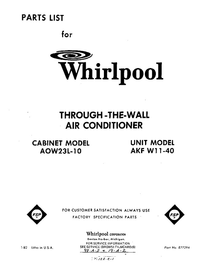 Diagram for AKFW1140