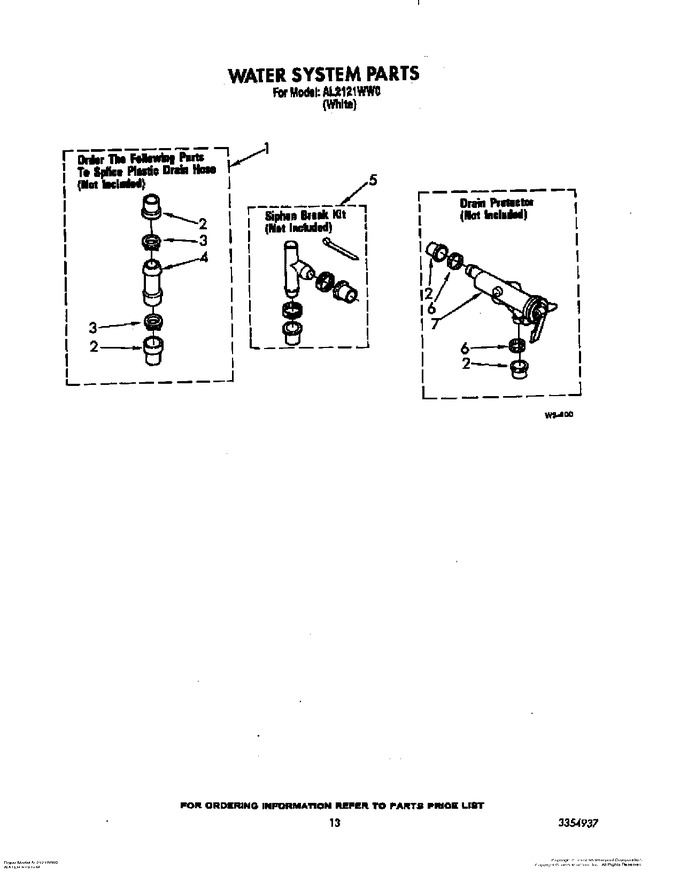 Diagram for AL2121WW0