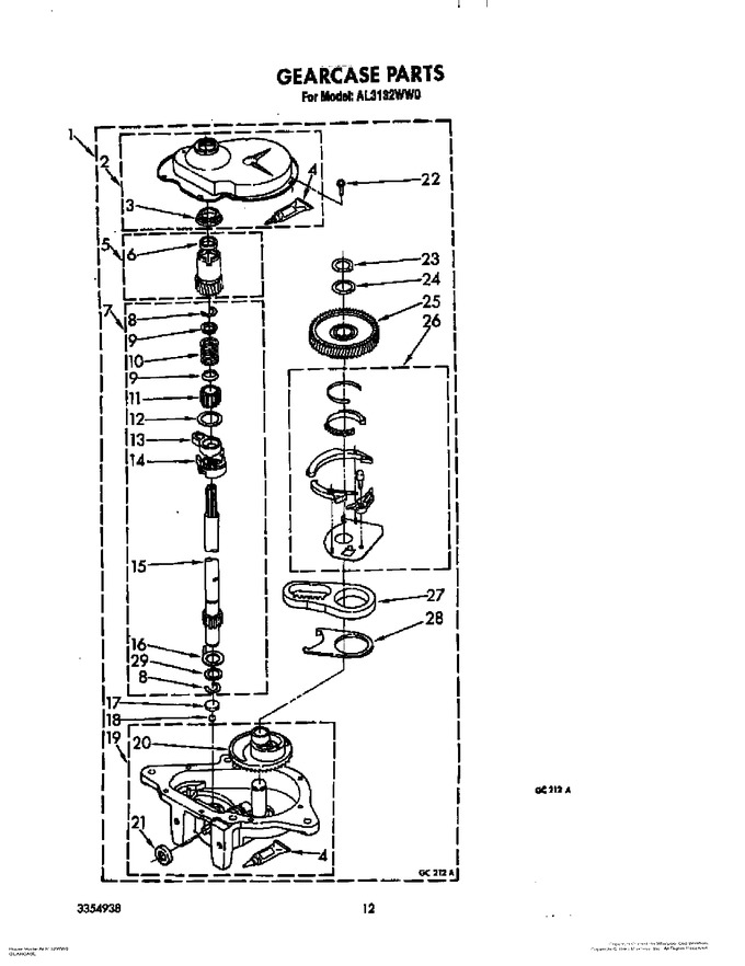 Diagram for AL3132WW0