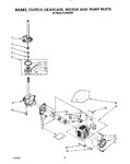 Diagram for 07 - Brake, Clutch, Gearcase, Motor And Pump