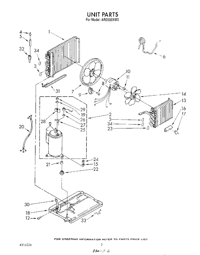 Diagram for AR0500XW0