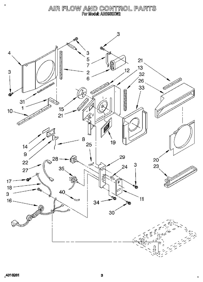 Diagram for AR0500XW2