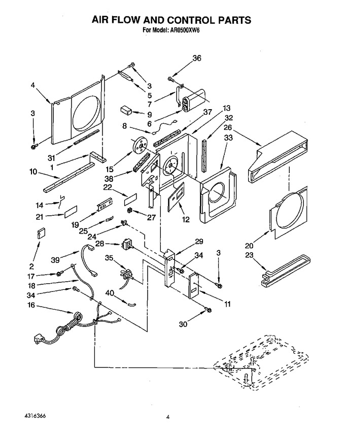 Diagram for AR0500XW6