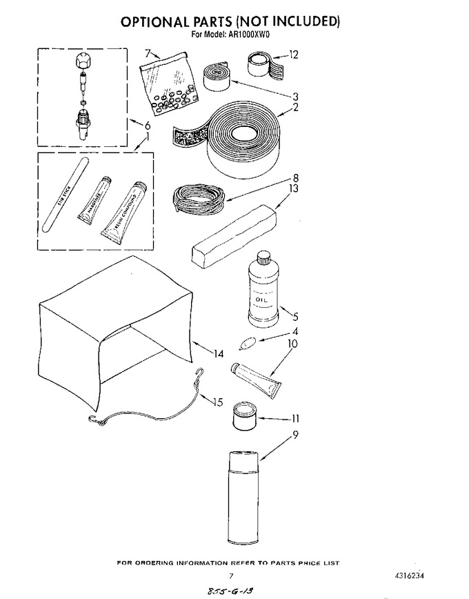 Diagram for AR1000XW0