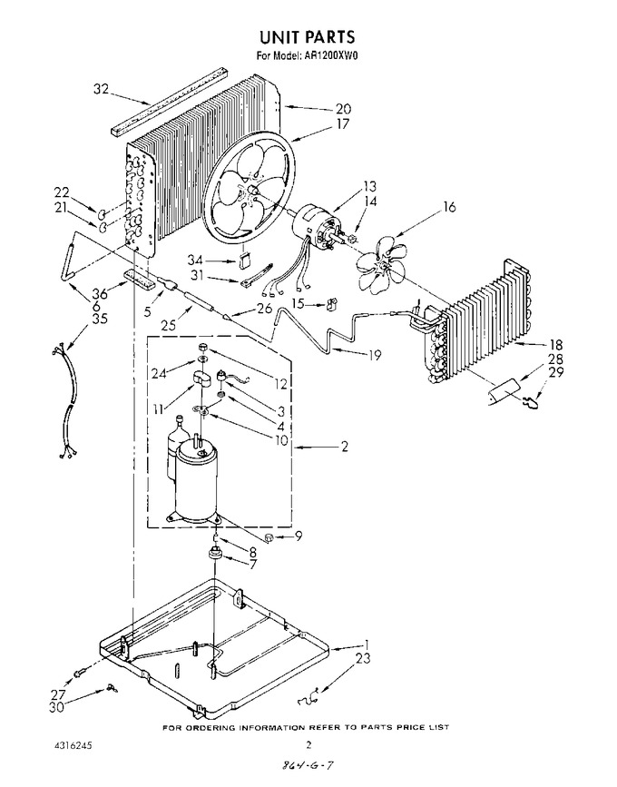 Diagram for AR1200XW0