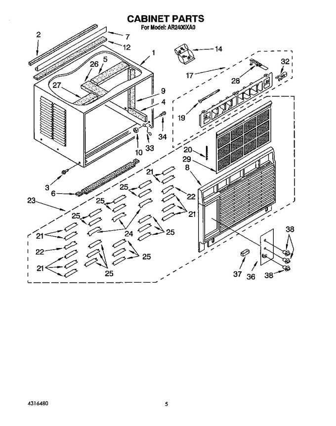 Diagram for AR2400XA0
