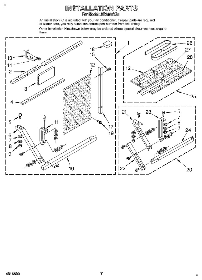 Diagram for AR2400XA1