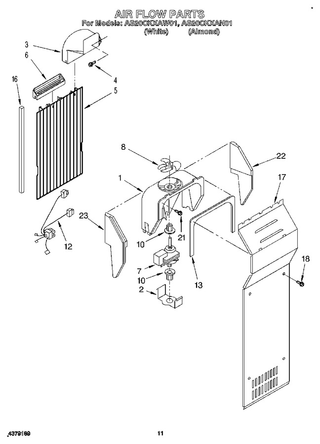 Diagram for AS20CKXAW01