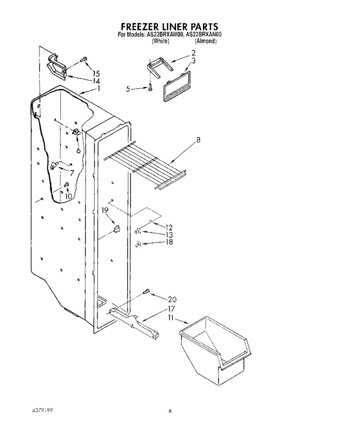 Diagram for AS22BRXAW00