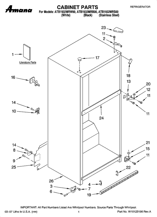 Diagram for ATB1932MRW00