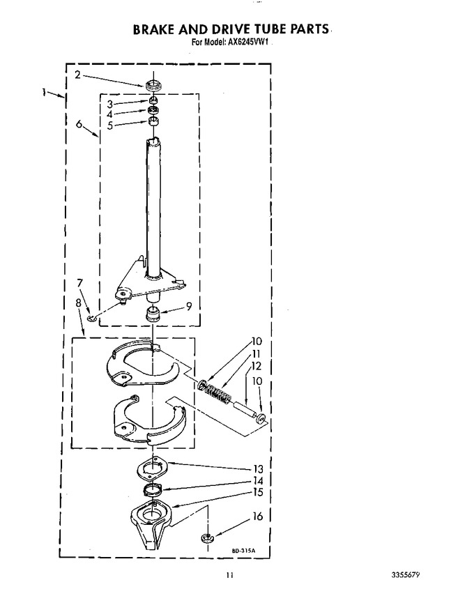 Diagram for AX6245VW1