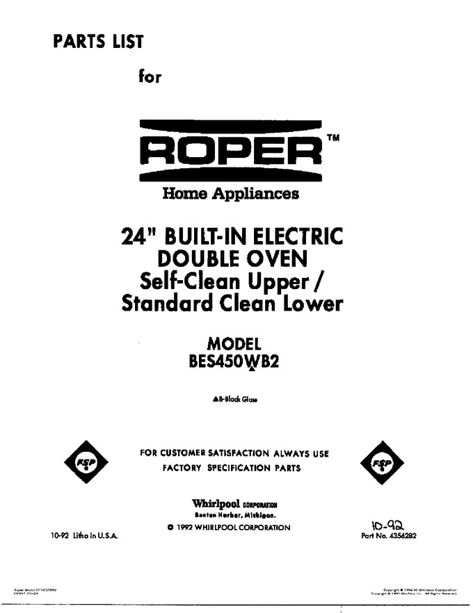 Diagram for BES450WB2