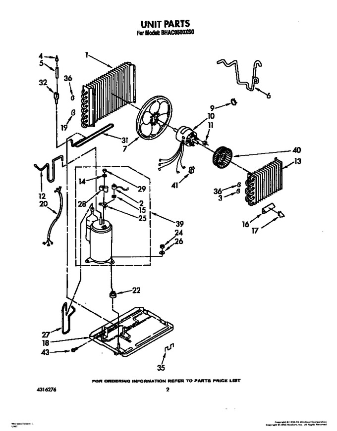 Diagram for BHAC0500XS0