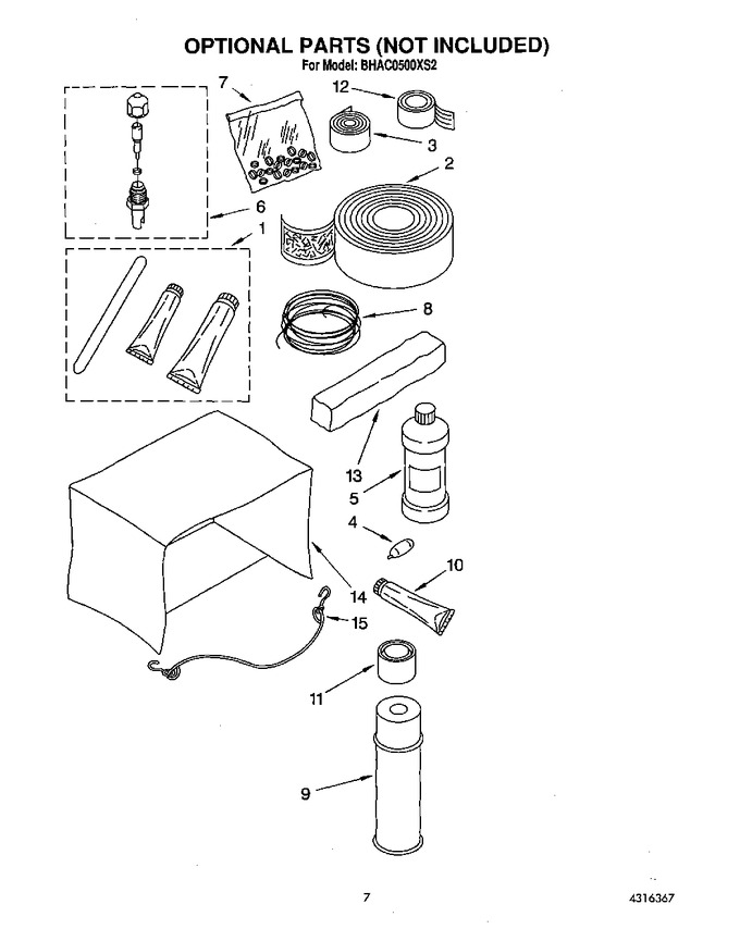 Diagram for BHAC0500XS2