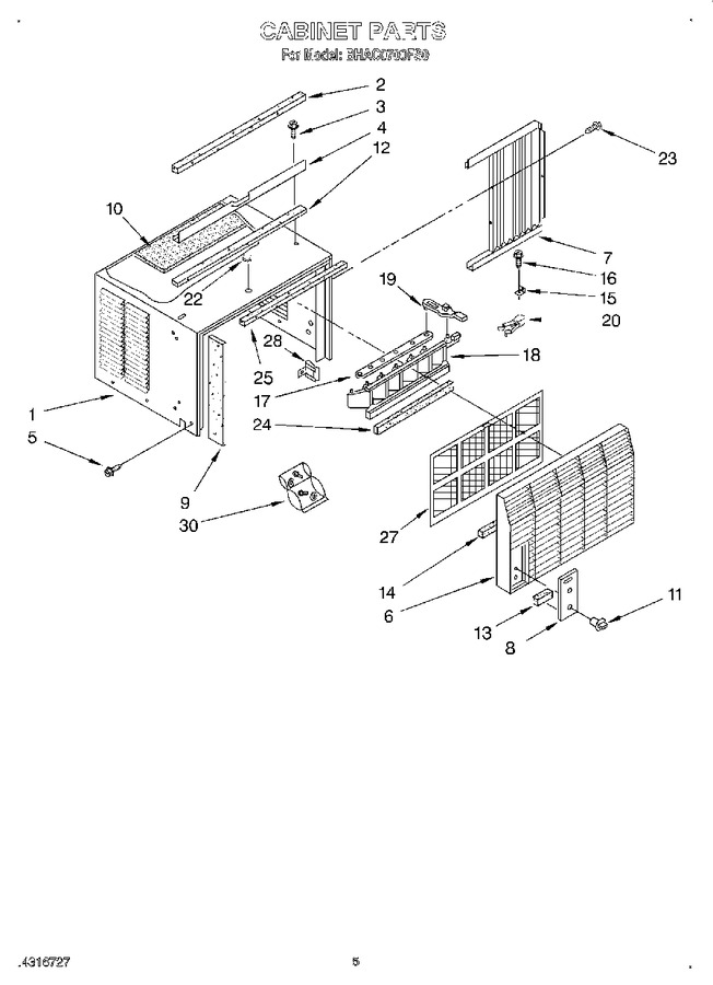 Diagram for BHAC0700FS0