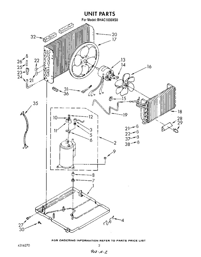 Diagram for BHAC1000XS0